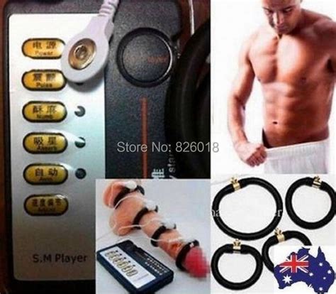 Sex Products Electronic Pulse Rings For Men Penis Really Enlarger