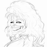 Dolly Parton Coloring Pages Template sketch template