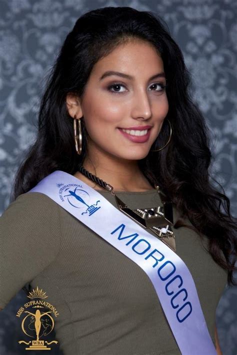 kawtar riahi idriss contestant  morocco   supranational