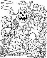 Coloring Halloween Pages Older Students Getcolorings sketch template