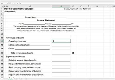 accounting business forms accountingcoach pro