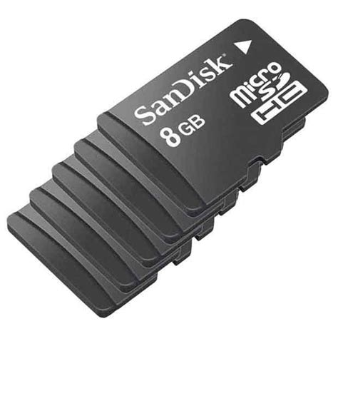 sandisk microsdhc card gb class  combo   memory cards    prices snapdeal