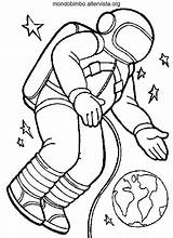 Astronauta Nello Astronauti Lassù Fluttua sketch template