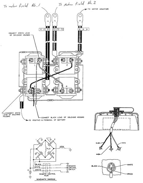 inspirational winch contactor wiring diagram