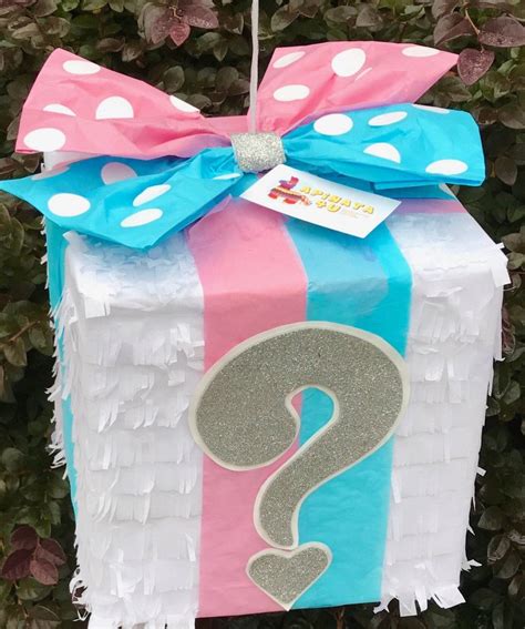 Sale Ready To Ship Gender Reveal Pinata T Box Pink