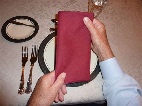 business etiquette  protocol training napkin etiquette