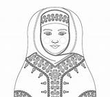 Saudi Coloring Sheet Amyperrotti Contact Shop Dress sketch template