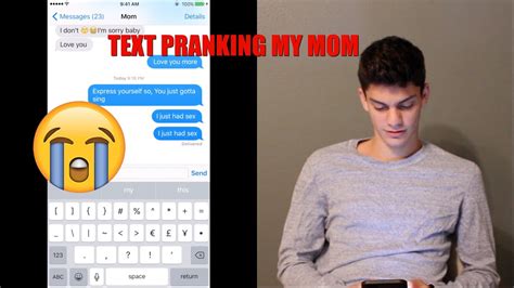 pranking my mom w i just had sex lyrics gone wrong youtube
