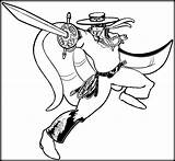Zorro Colorare Cartone Getdrawings Personaggio Animato Cartoni Condividi sketch template