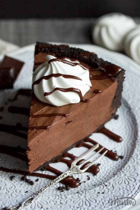 The Best No Bake Chocolate Cheesecake Recipe Video Step By Step
