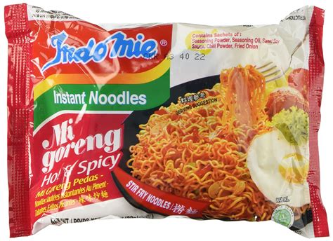 indomie mi goreng fried noodles dry noodles hot spicy salted  xxx hot girl