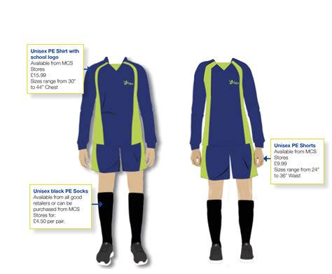 pe kit manchester enterprise academy