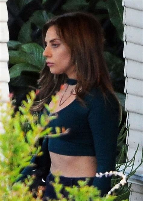 Lady Gaga On The Set Of A Star Is Born Her First Feature Film Debut
