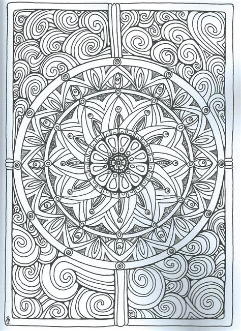 zentangle coloring book