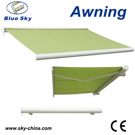 china balcony electric polyester retractable awning  china motorized awning  awning