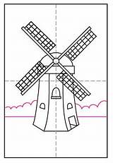 Windmill Trace Horizon sketch template
