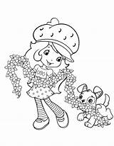 Shortcake Strawberry Coloring Pages Printable Wonder sketch template