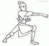 Airbender Sokka Draw Xcolorings Noncommercial sketch template