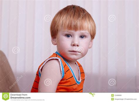 child stock photo image  blond cheerful male person