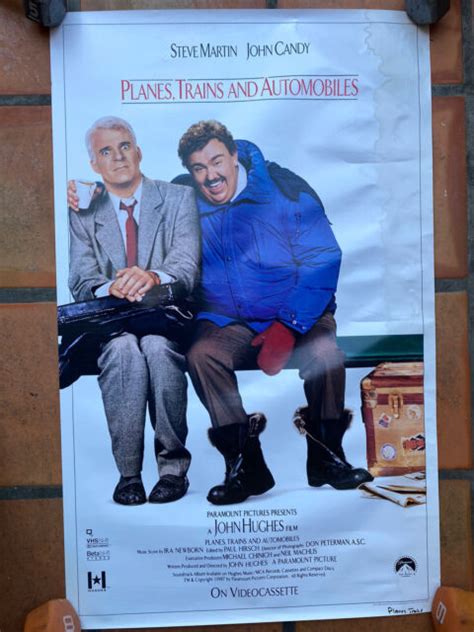 Planes Trains And Automobiles 1987 Original Video Release Poster 23