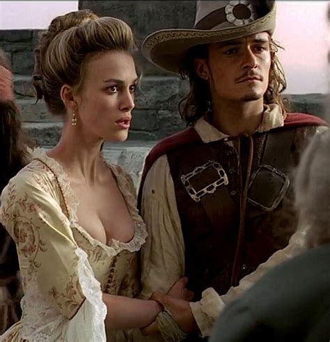 Will Turner Elizabeth Swann Pirates Of The Caribbean The Curse Of The