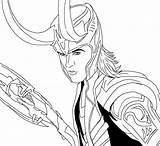 Loki Desenhar sketch template