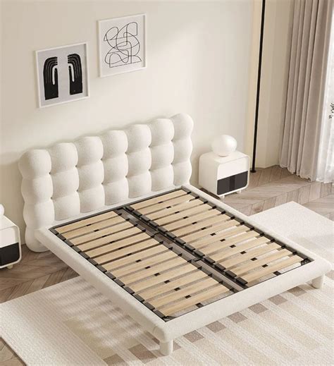 elevated marshmallow white bed frame white bed frame cool bed frames bed headboard design