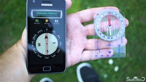 samsung galaxy  ii  compass accuracy  precision test youtube