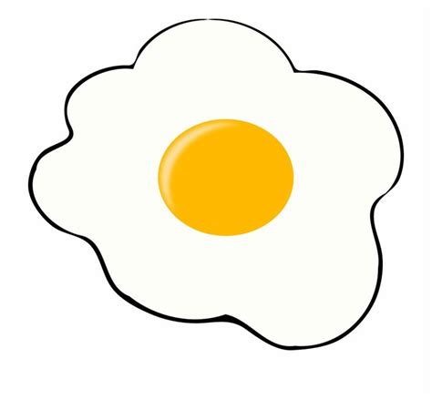 fried egg clip art egg template