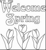 Spring Break Coloring Pages Getcolorings Color Printable Print sketch template