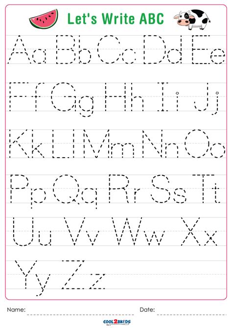 alphabet letters tracing worksheet  alphabet vect vrogueco