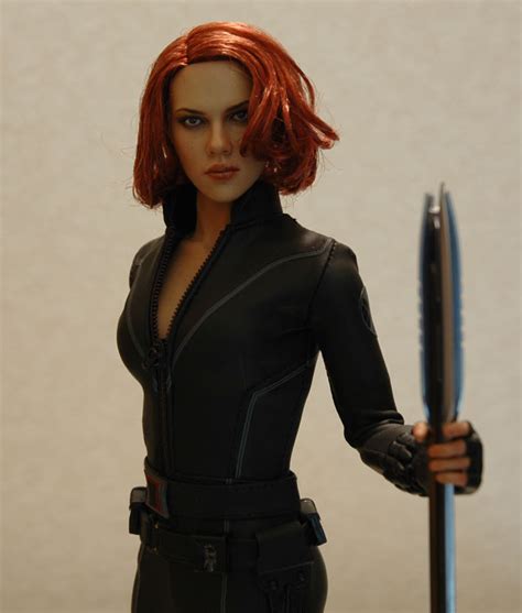This Avengers Black Widow Figure Has Fabulous Hair