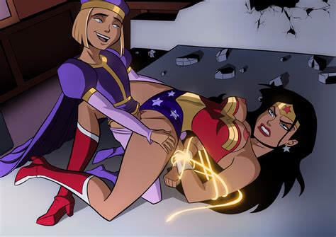 jlu mordred and wonder woman by mistermultiverse hentai foundry