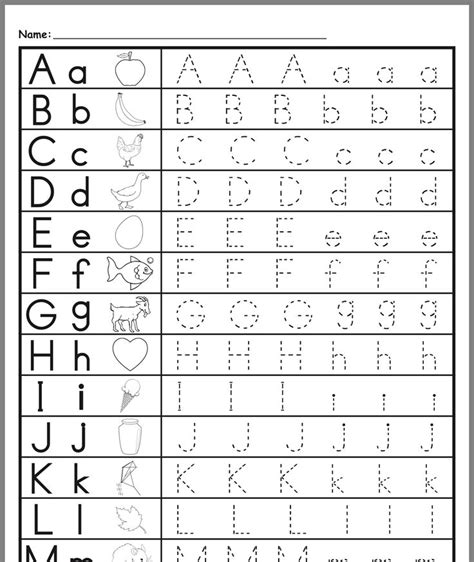 pin  mary  broome  fun learning alphabet tracing worksheets