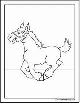 Coloring Pages Printable Colorwithfuzzy Geometric Shape Pattern Kids Horse Thanksgiving Zoo Animal Christmas sketch template