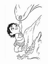Moana Coloring Pages Baby Getcoloringpages Source sketch template