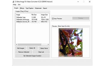 S-Ultra Image To Video Slideshow screenshot #0