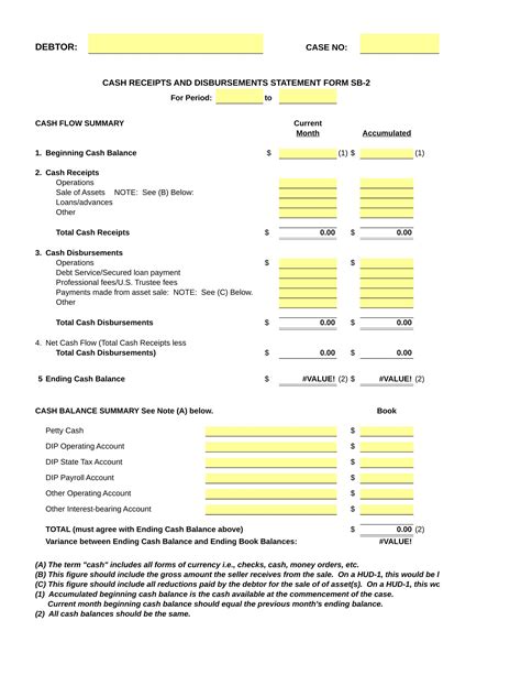 disbursement letter format