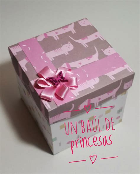 baul de princesas caja sorpresa
