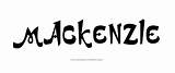 Tattoo Mackenzie Name Designs sketch template