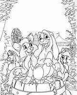 Rox Rouky Hound Coloriage Coloriages sketch template