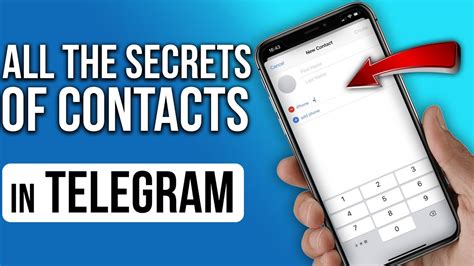 hidden life hacks       telegram contacts youtube