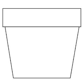 flower pot coloring page flower coloring page