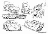 Coloring Cars Pages Tractor Kids Printable Mater Sheets Print Mcqueen Colouring Disney Pixar Lightning sketch template