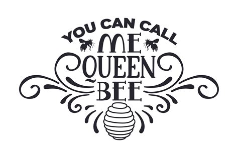 call  queen bee svg files  cricut dxf png icon vector