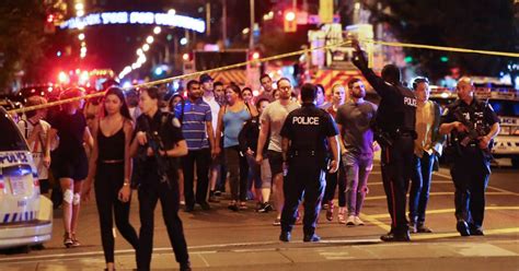 Toronto Shooting Gunman 2 Civilians Killed As 15 People Struck By