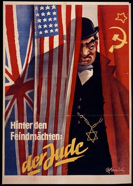 21 Vile Nazi Propaganda Posters That Are Insidiously Well Made