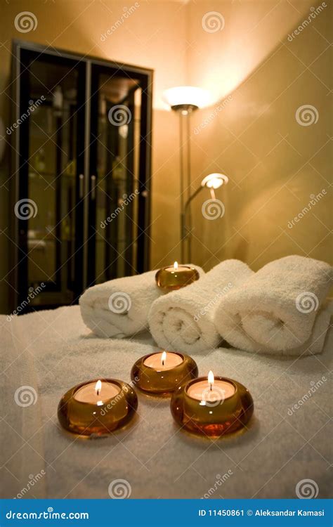spa candle stock image image  relaxation health