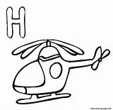 Helicopter Coloring Alphabet Pages 4f50 Printable Color sketch template