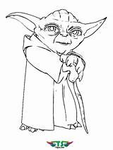 Yoda Coloring Tsgos sketch template